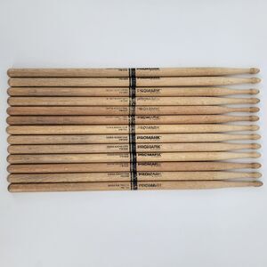 Lot of 13 Promark by D'Addario Shira Kashi Oak PW2BW Drum Sticks